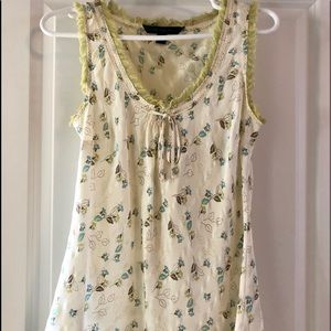 EXPRESS silk sleeveless top, Size Medium